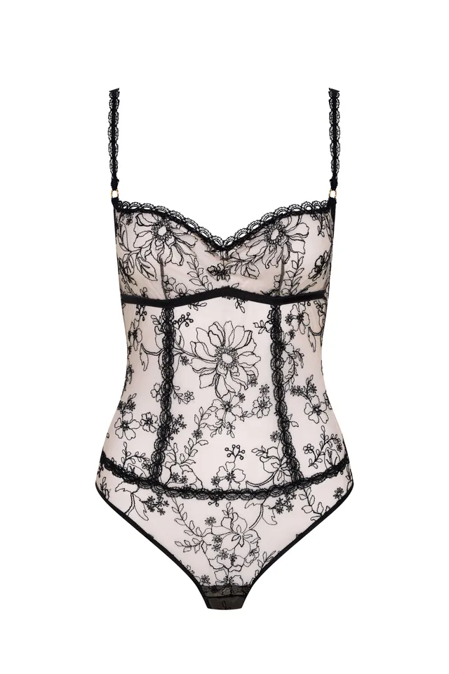cadolle-body-brod-camelia-body image 1