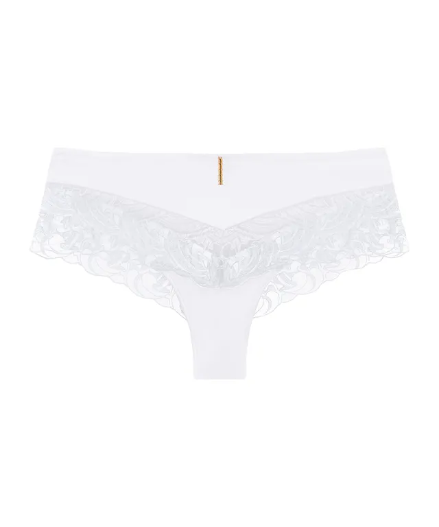 aubade-satin-memories-shorty-bleu-arctique image 1