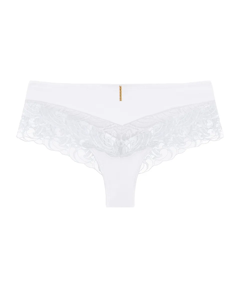 aubade-satin-memories-shorty-bleu-arctique image 1