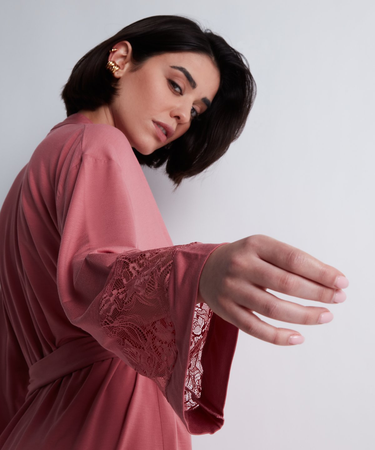 aubade-lazy-days-kimono-rosewood image 3