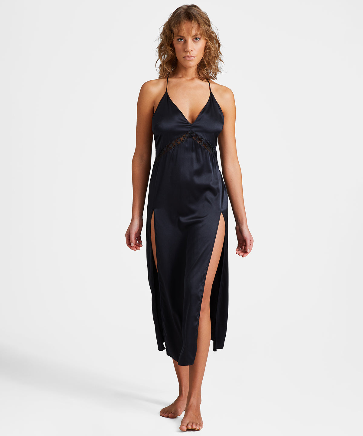 aubade-silk-desire-nuisette-longue-noir image 6
