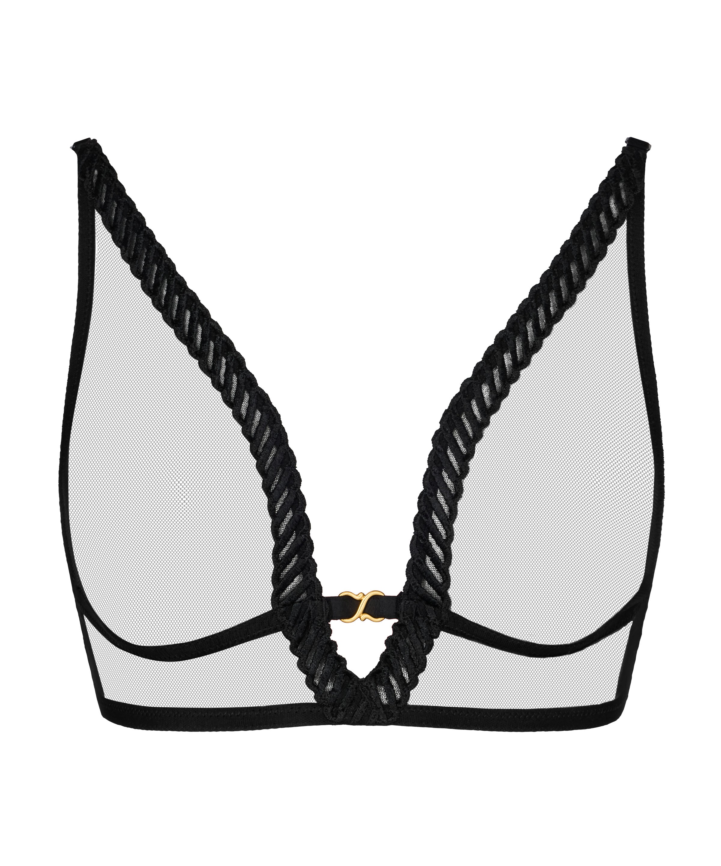 aubade-sheer-emotion-soutien-gorge-triangle-black image 1