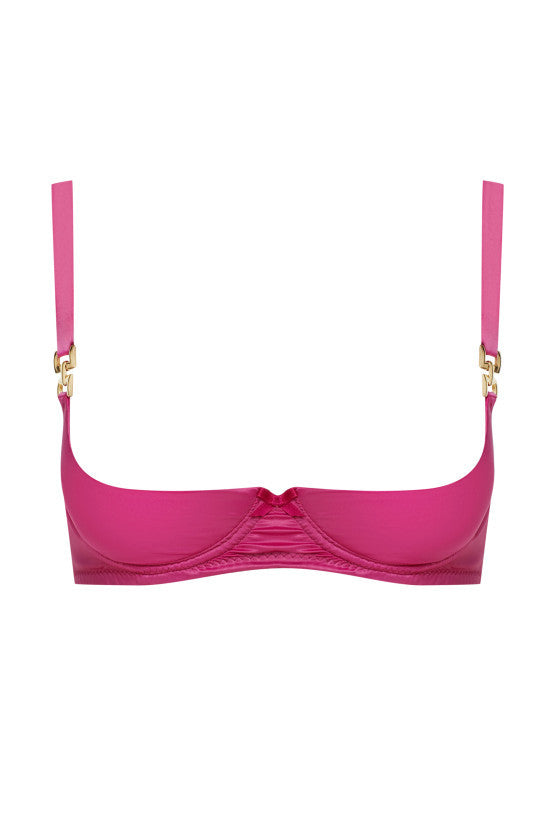 cadolle-bijou-soutien-gorge-sein-nu-satin-fuchsia image 1