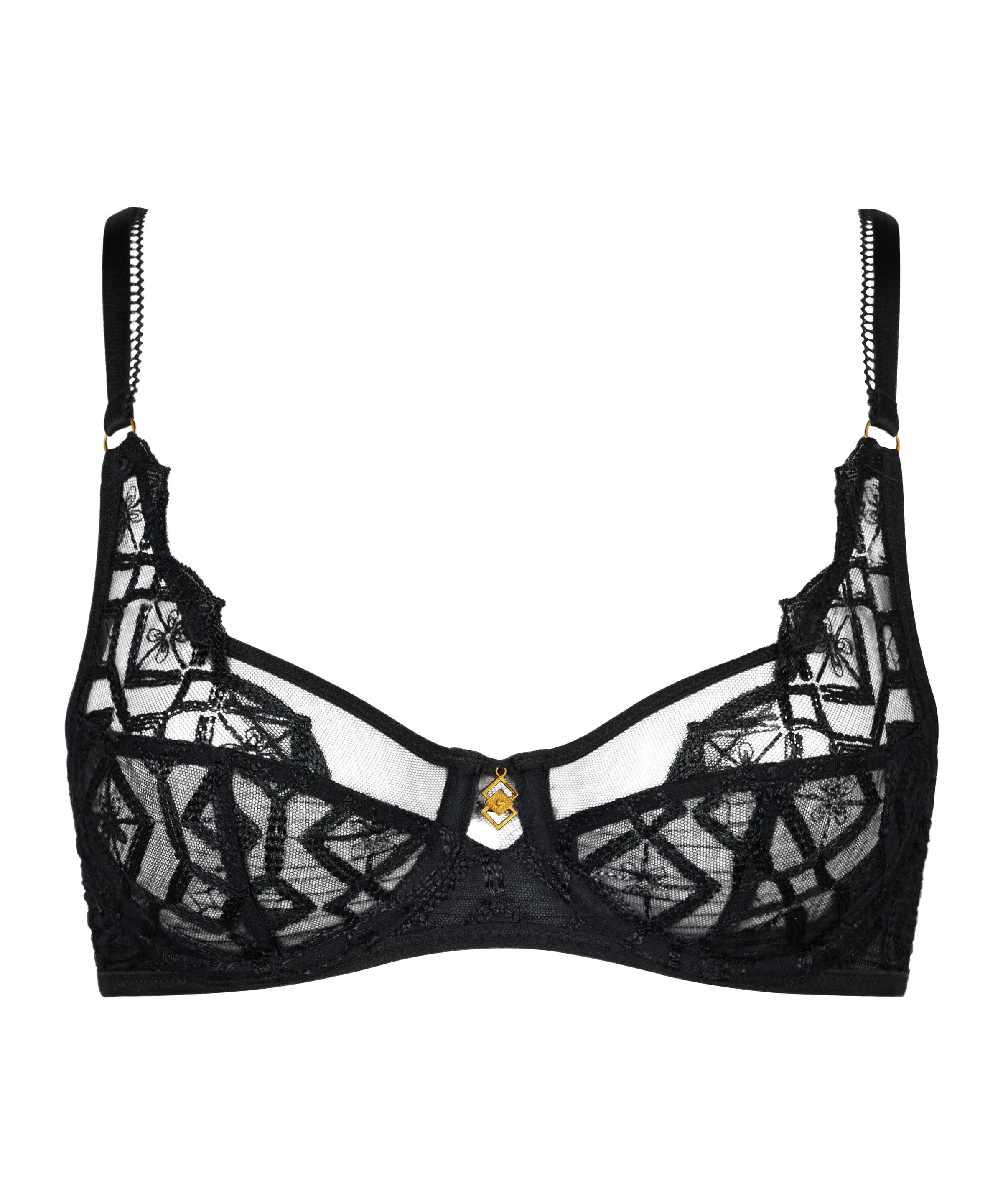 aubade-sense-of-illusion-soutien-gorge-embo-tant-foulard-black image 3