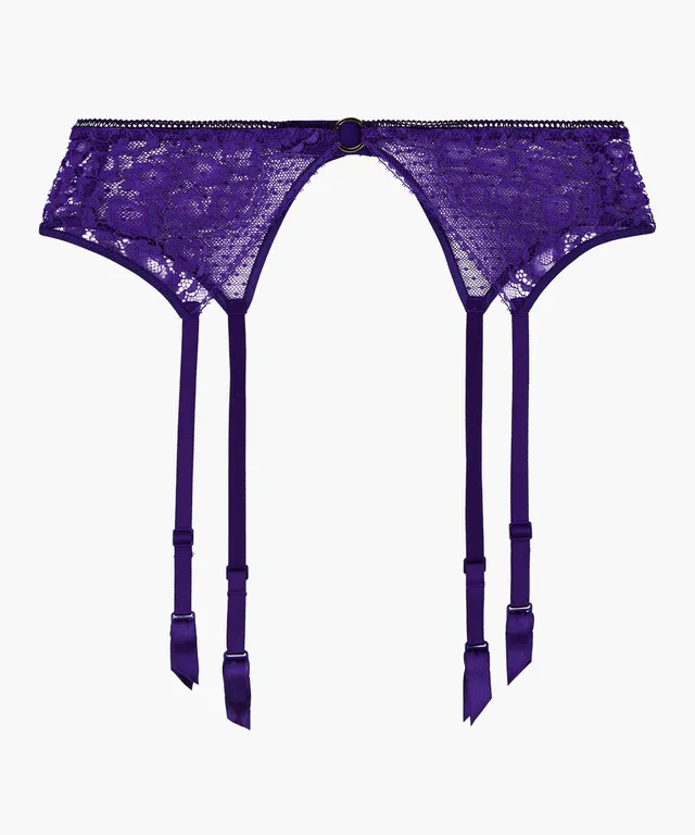 aubade-illusion-fauve-porte-jarretelles-ultraviolet-2 image 1