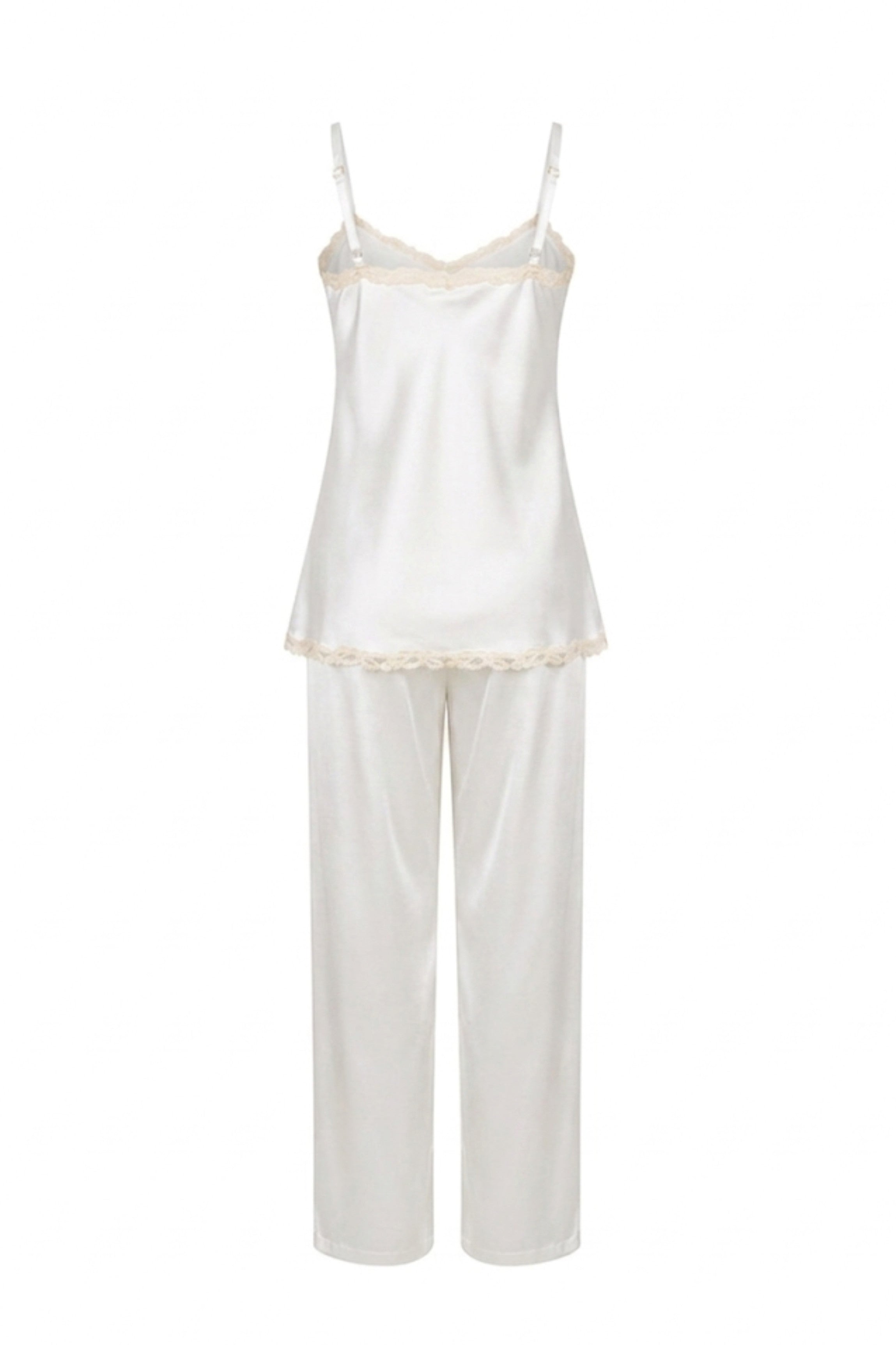cadolle-eloise-pyjama-soie-ivoire-dentelle-doubl-e-soie image 3