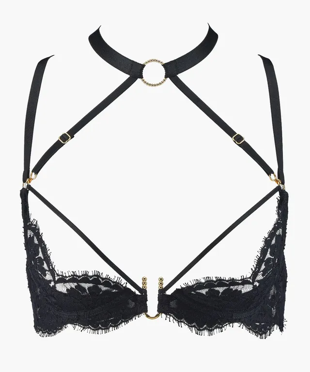 aubade-under-your-spell-soutien-gorge-seins-nus-ultra-black image 1