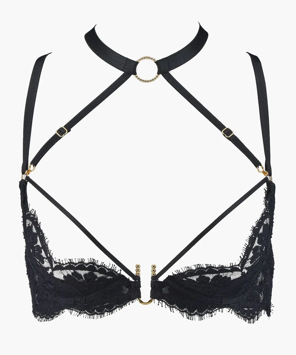 aubade-under-your-spell-soutien-gorge-seins-nus-ultra-black image 1