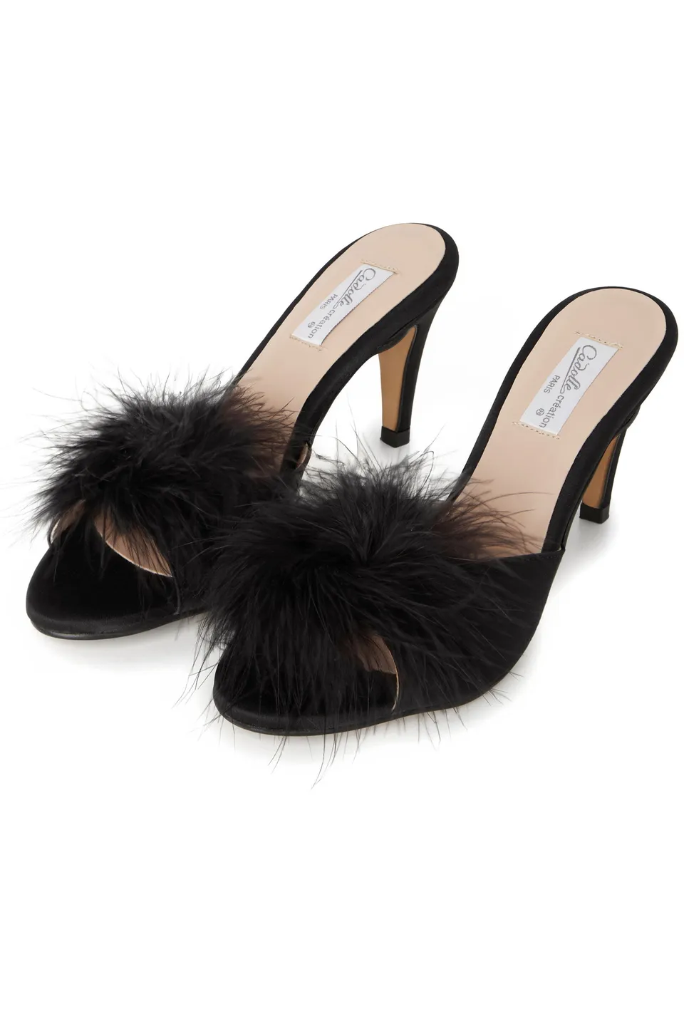 cadolle-mules-noires-9-cm-mules-int-rieur-talon image 1