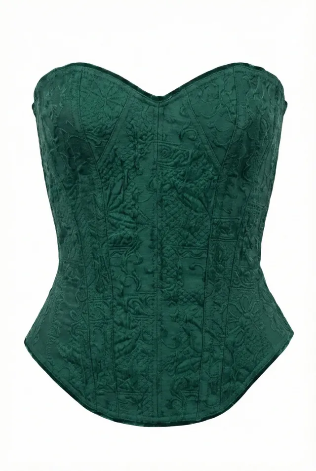 cadolle-victoria-corset-broch-vert-la-age image 1