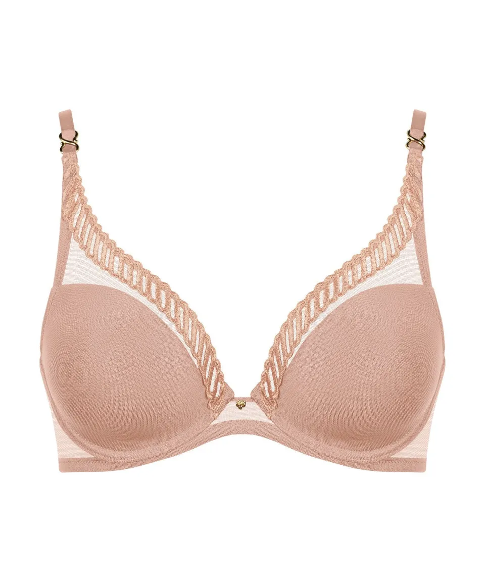 aubade-sheer-emotion-soutien-gorge-triangle-armatures-sand image 1