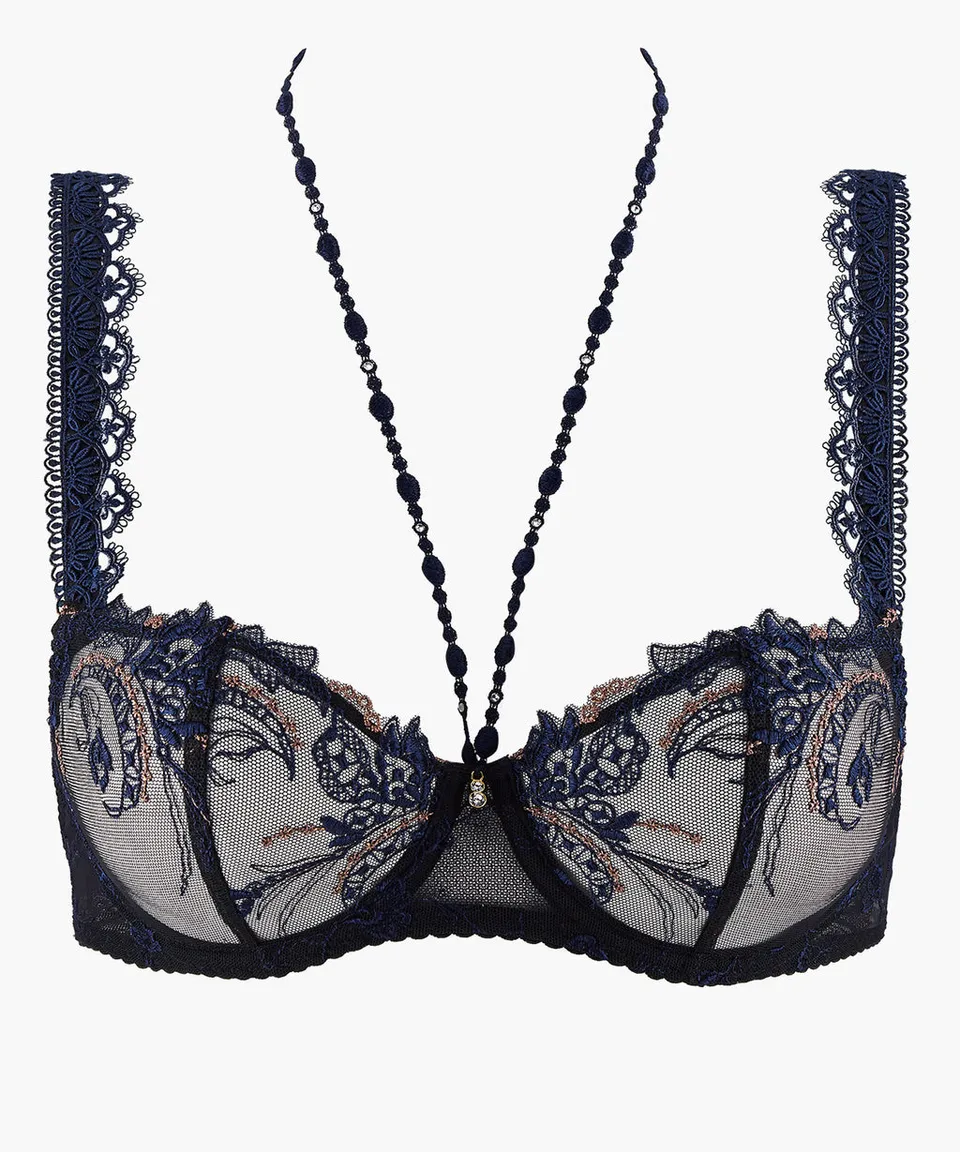aubade-amour-pr-cieux-soutien-gorge-corbeille-cosmic-blue image 1