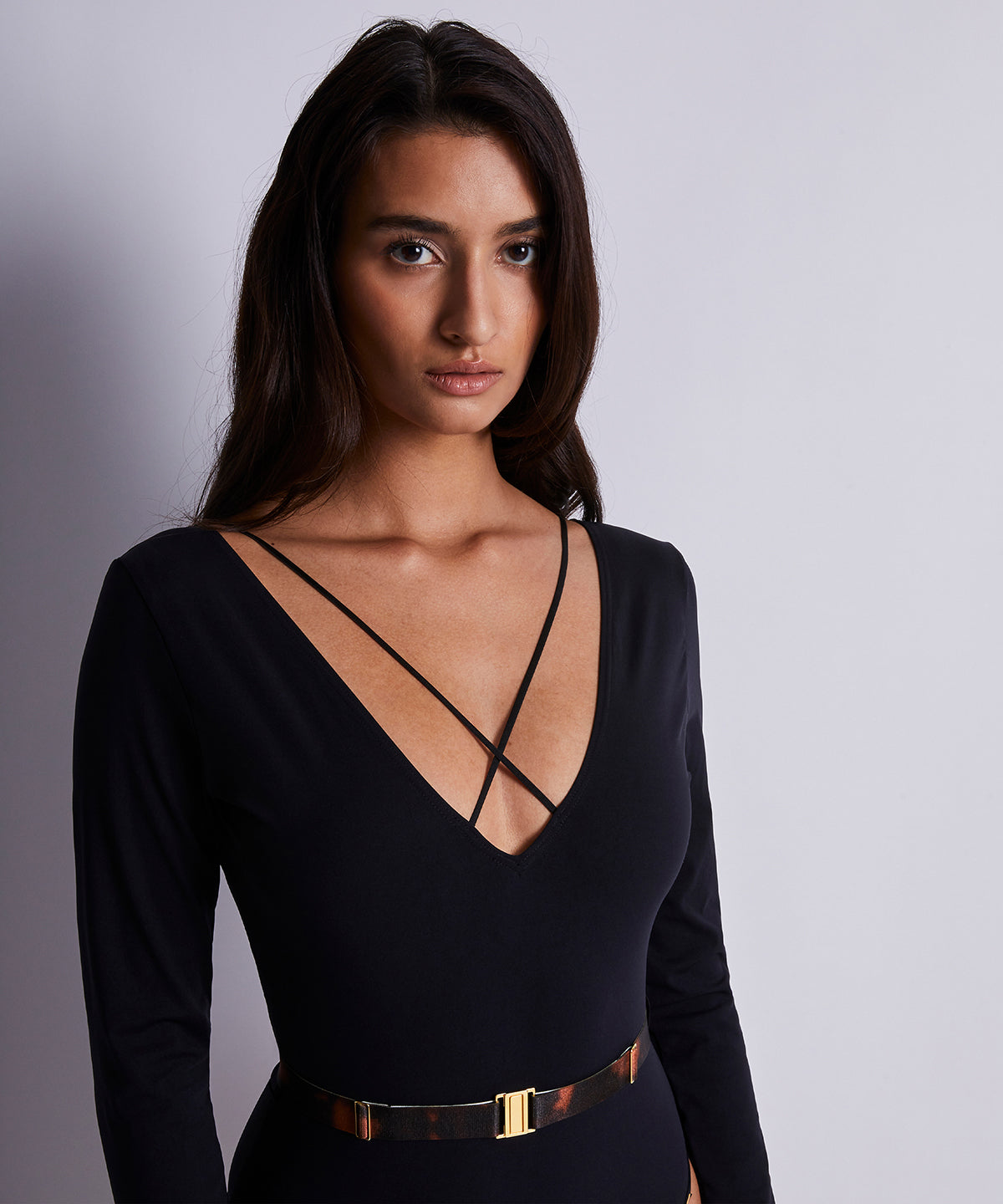 aubade-hot-motion-body-manches-longues-noir image 3