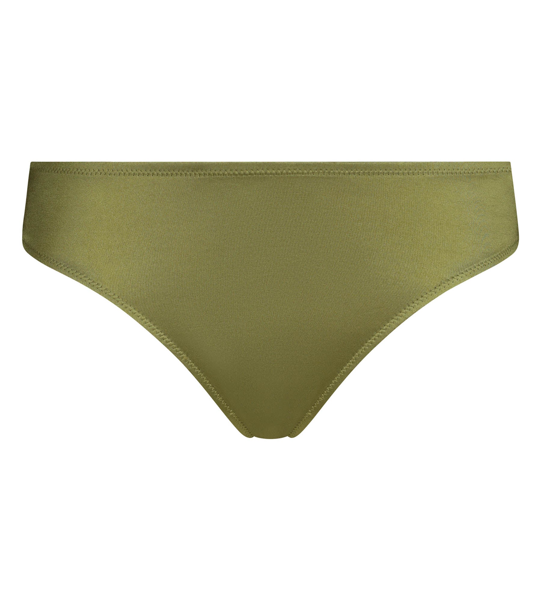 dim-slip-femme-microfibre-satin-e-vert-kaki-silk-radiance image 5
