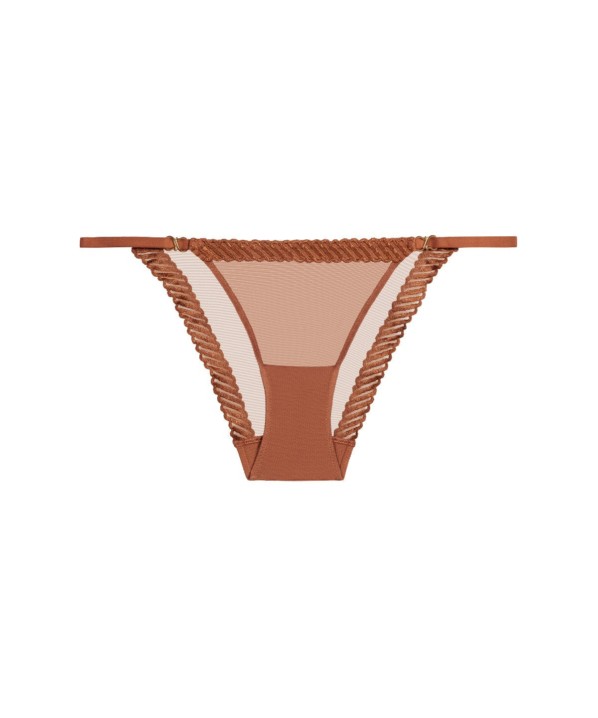 aubade-sheer-emotion-culotte-taille-basse-honey image 1