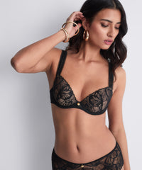 aubade-after-hours-soutien-gorge-plunge-push-up-noir image 2