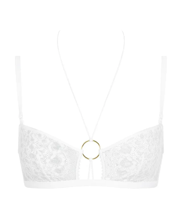 aubade-illusion-fauve-bralette-white image 1