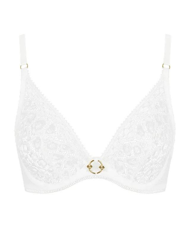 aubade-illusion-fauve-soutien-gorge-triangle-armatures-blanc image 1