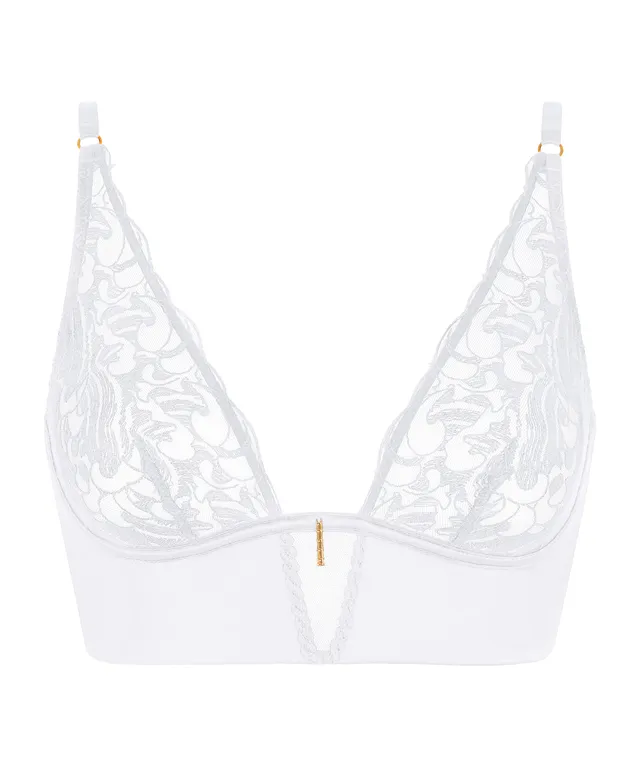 aubade-satin-memories-bralette-triangle-sans-armatures-artic-blue image 1