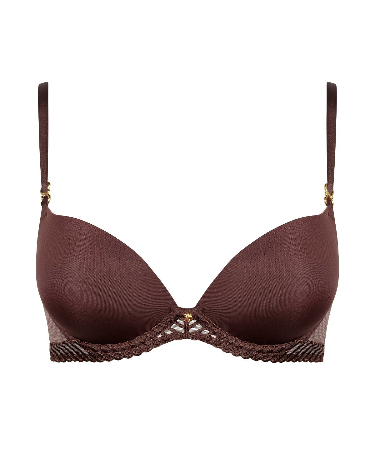aubade-sheer-emotion-soutien-gorge-push-up-coques-s-pia-bretelles-dor-es-et-tull image 1
