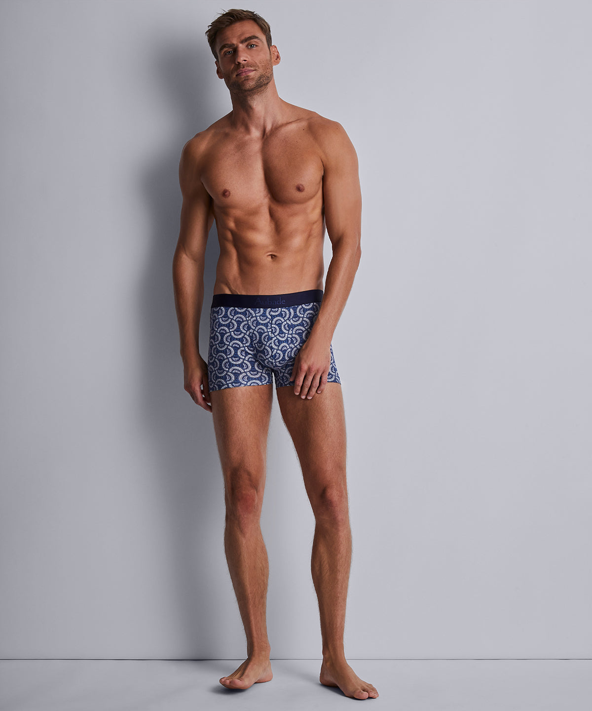 aubade-homme-boxer-tribu-et-uni-rouge-coton-bio image 5