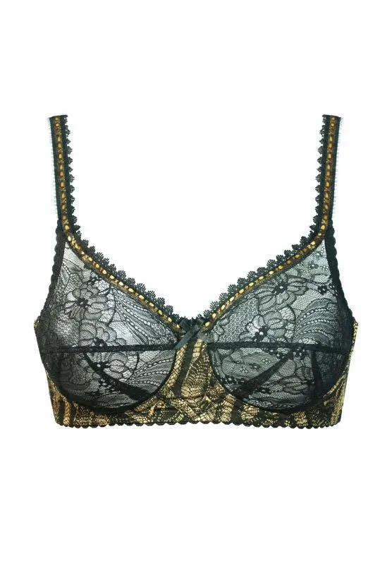 cadolle-424-soutien-gorge-embo-tant-dentelle-noire-et-soie-or-armature image 1