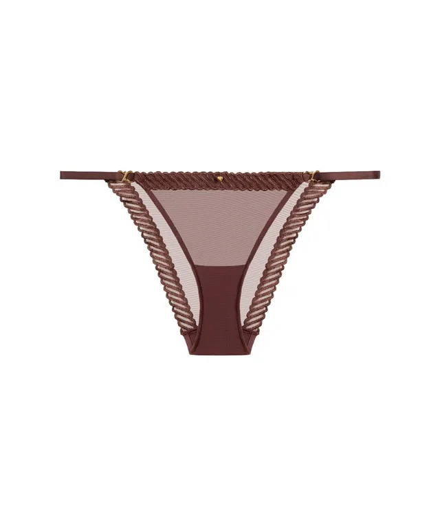 aubade-sheer-emotion-h-ftslip-culotte-sepia image 1