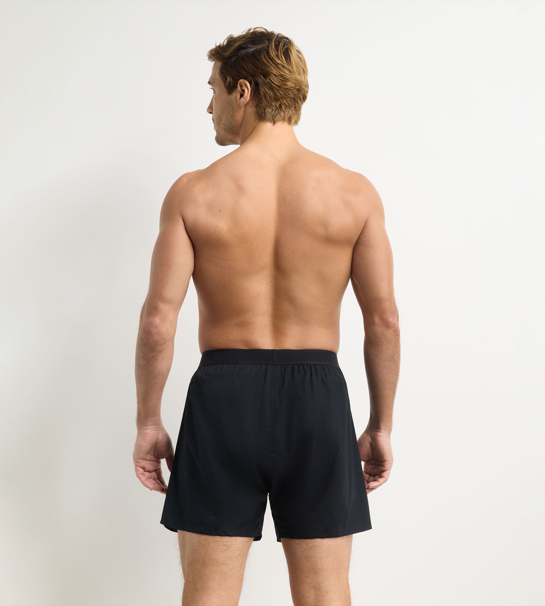dim-signature-boxer-homme-ample-coton-noir image 2
