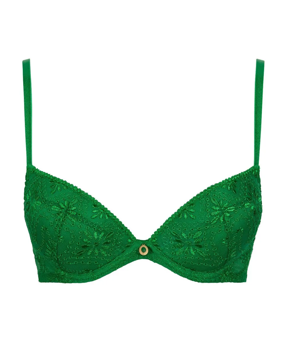 aubade-losing-my-mind-soutien-gorge-push-up-green-island image 1
