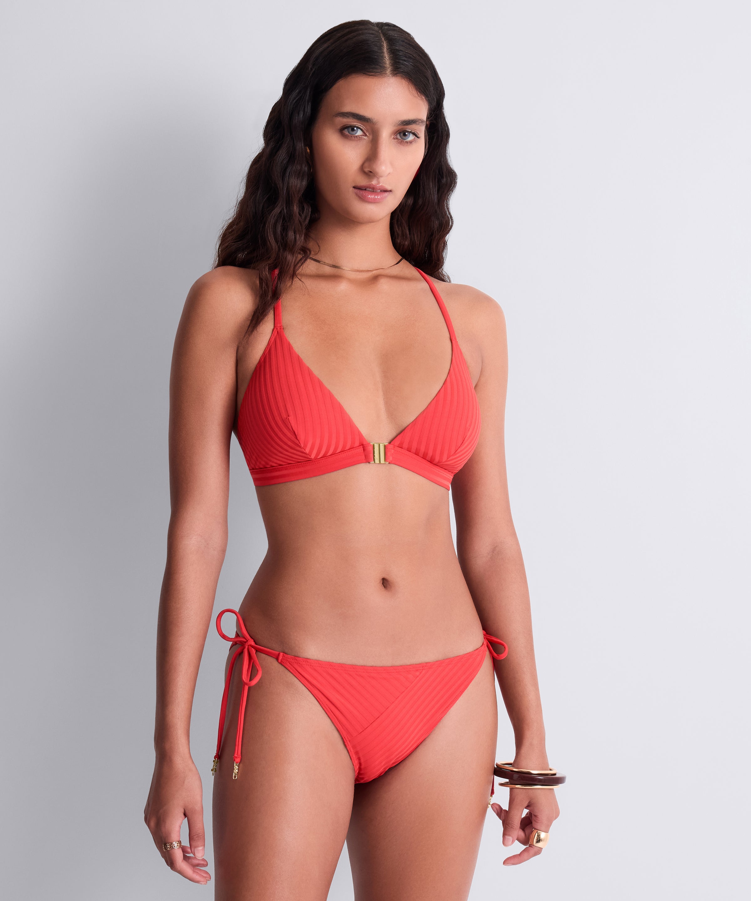 aubade-sun-pop-haut-triangle-corail-coques-amovibles image 3