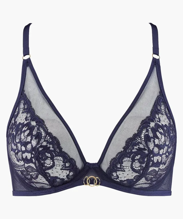 aubade-feeling-myself-soutien-gorge-triangle-armatures-bleu-astral image 1