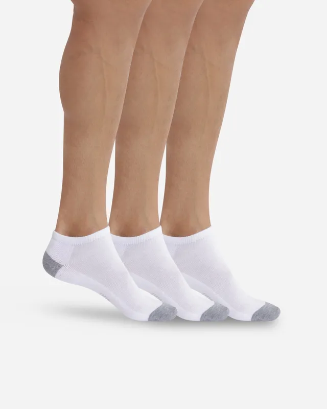 dim-ecodim-lot-de-3-socquettes-invisibles-sport-homme-blanc image 1