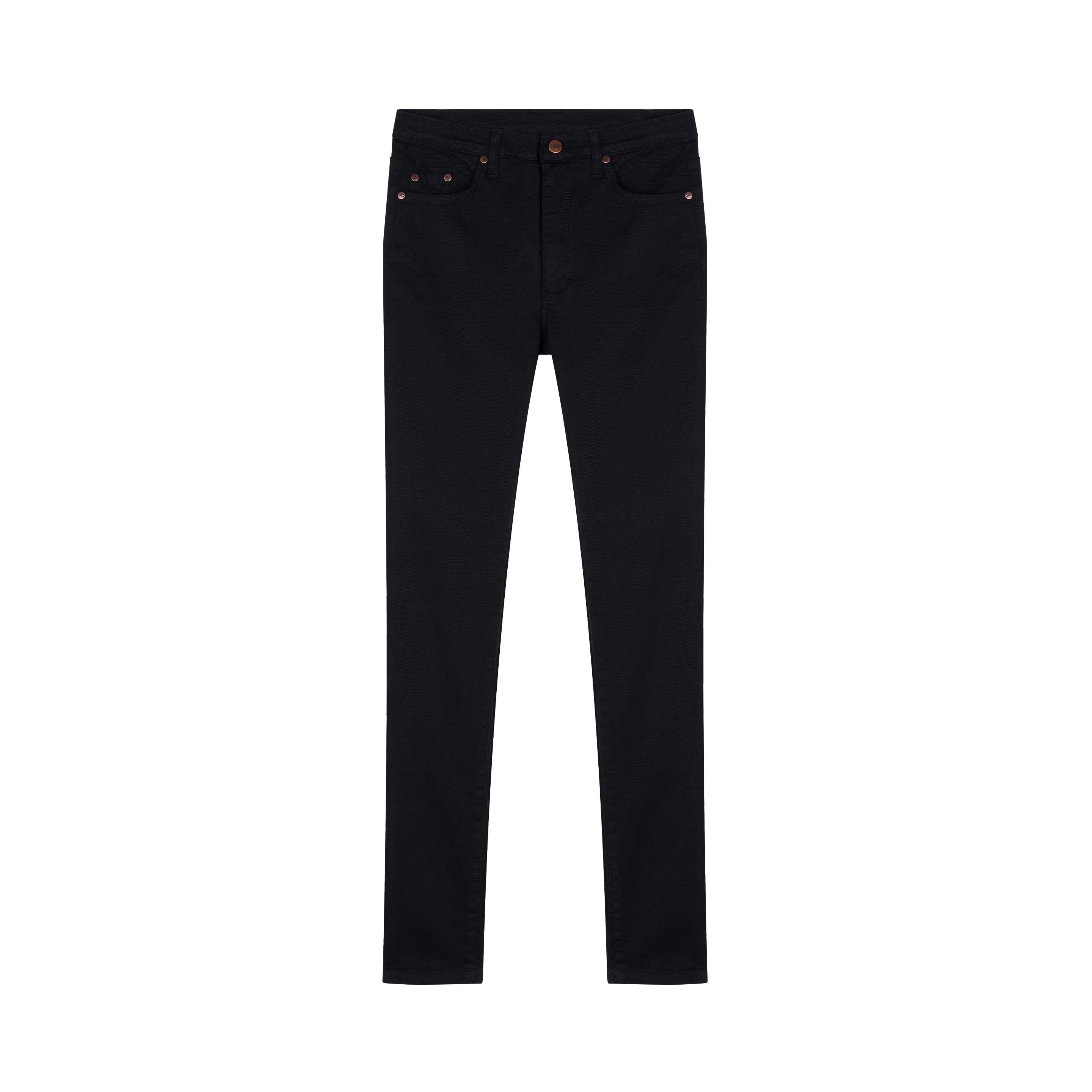 atelier-tuffery-jean-femme-slim-taille-haute-noir-marianne image 1