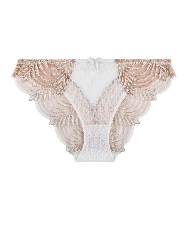 aubade-hypnolove-culotte-italienne-gold-feather image 1