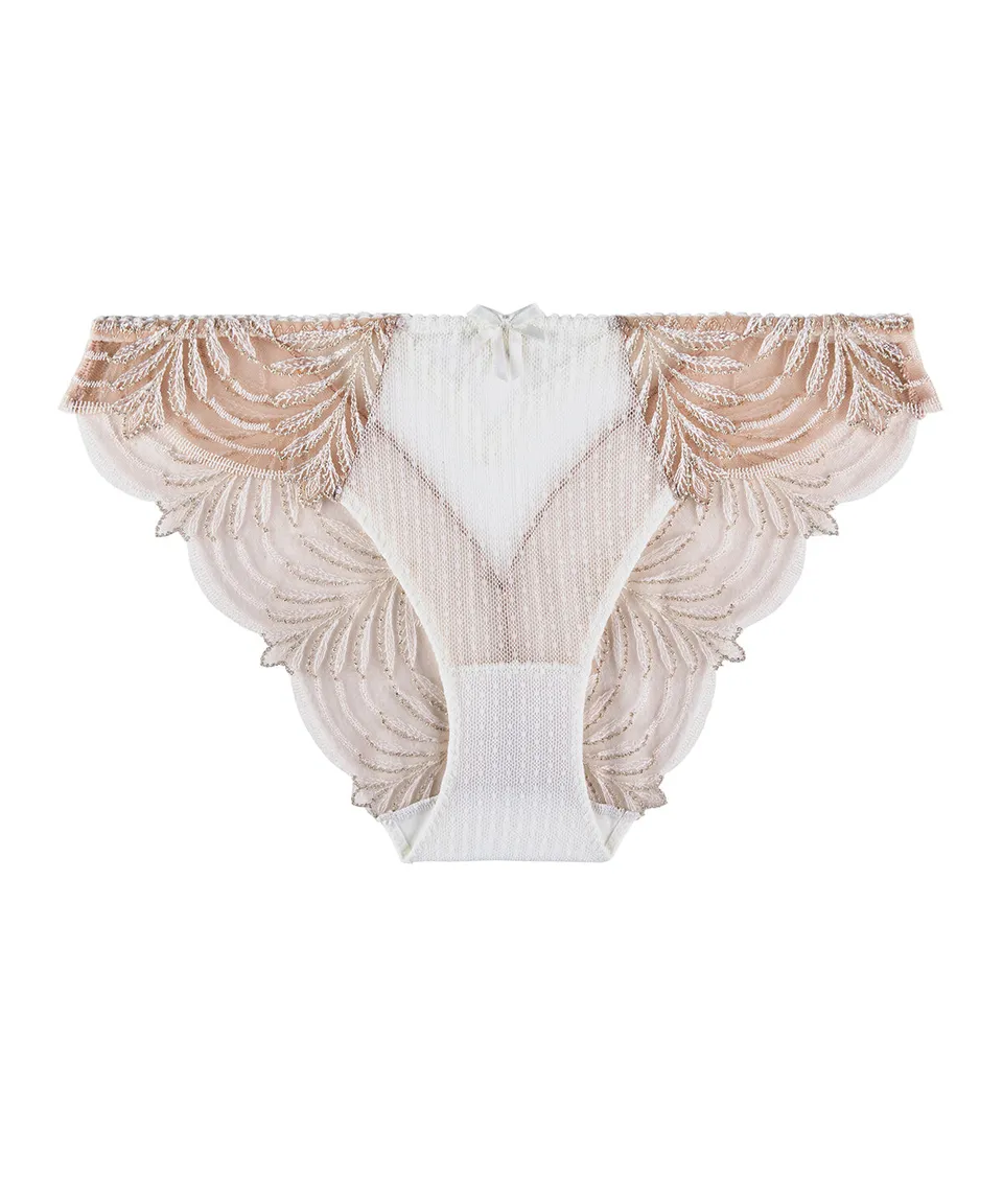 aubade-hypnolove-culotte-italienne-gold-feather image 1