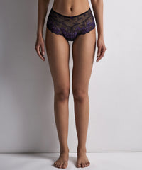 aubade-fleur-de-toi-shorty-cheeky-dark-orchid image 3