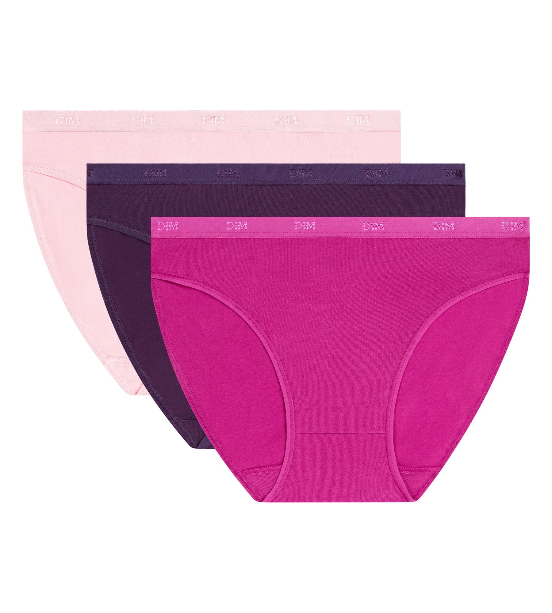 dim-les-pockets-lot-de-3-slips-femme-coton-stretch-message image 5