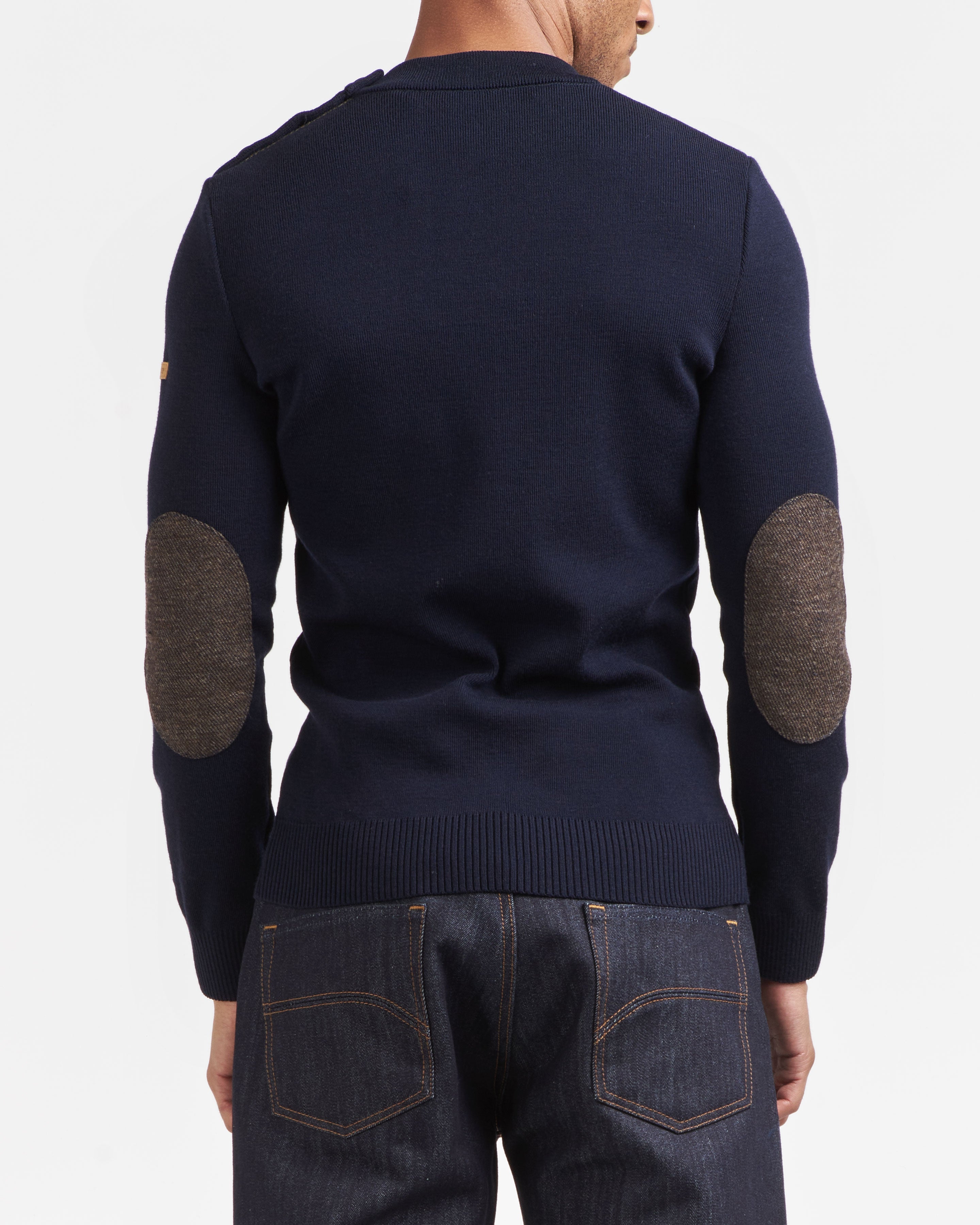 atelier-tuffery-x-saint-james-pull-homme-patrimoine-laine-marine image 4
