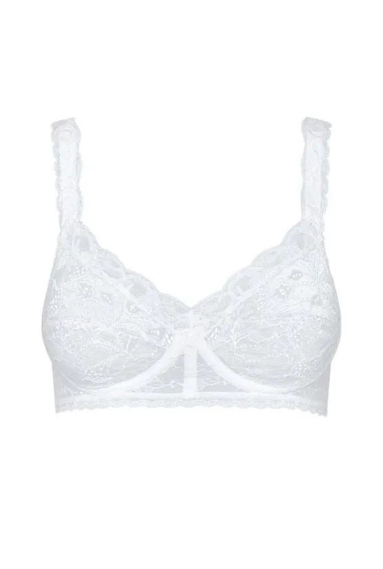 cadolle-lola-soutien-gorge-sans-armature-dentelle-blanche image 1