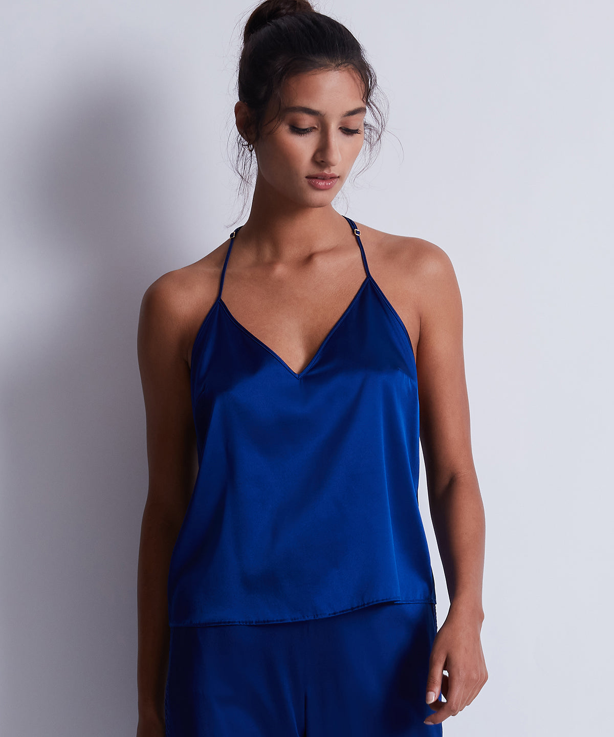 aubade-silk-desire-top-fines-bretelles-electric-blue image 3