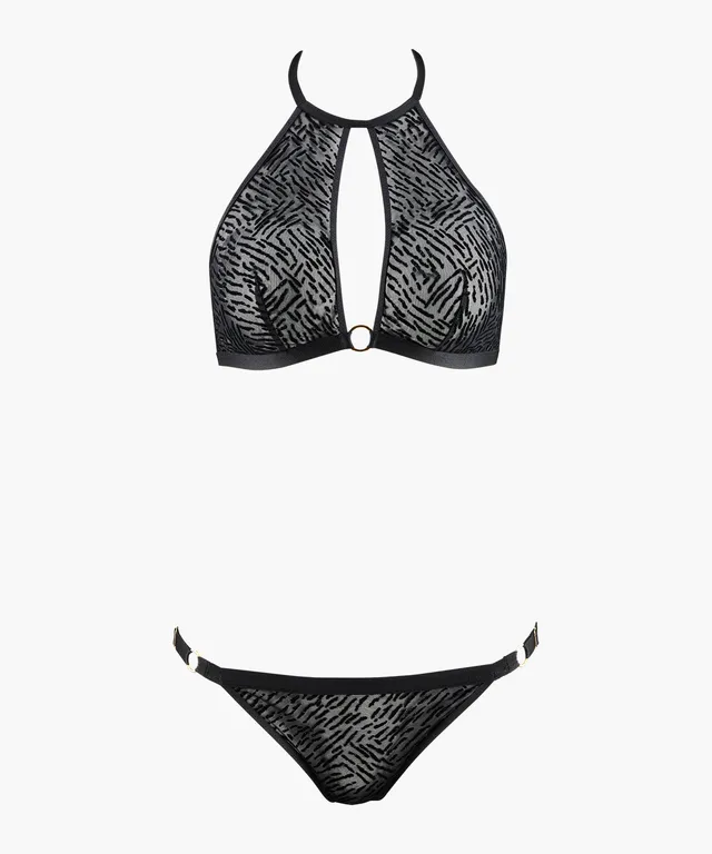aubade-bo-te-d-sir-ensemble-bralette-culotte-noir image 1