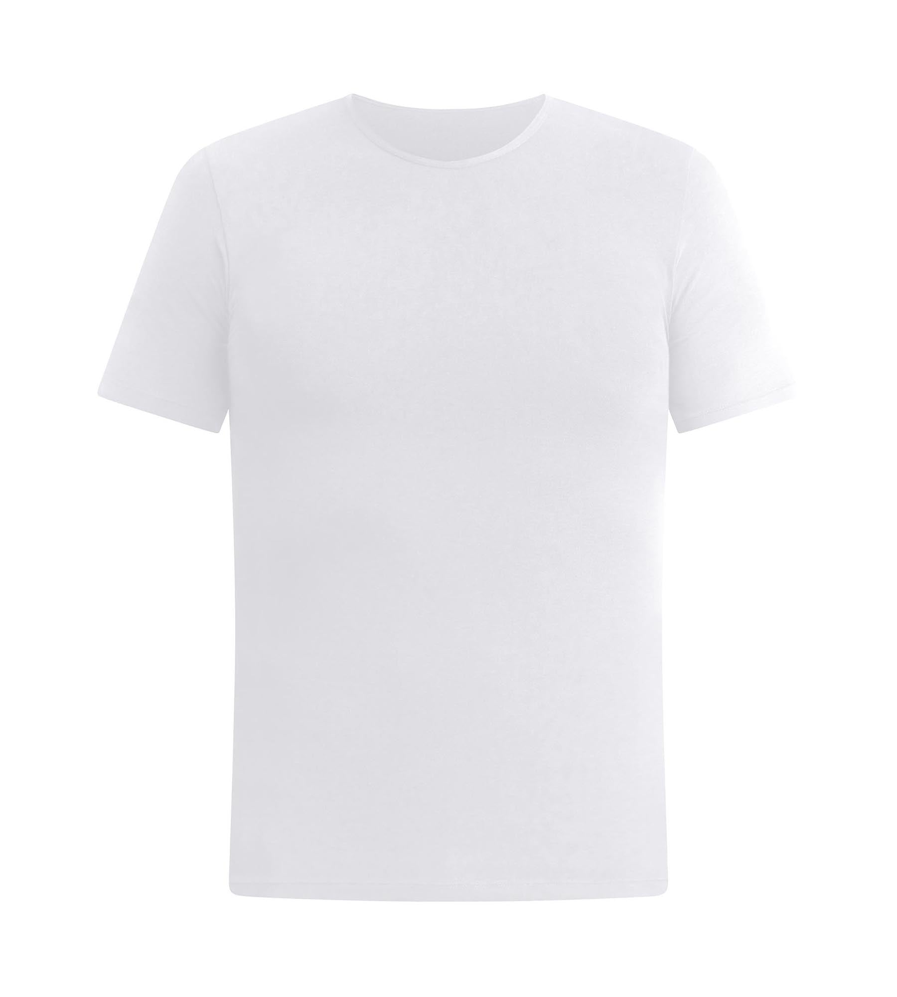 dim-thermal-t-shirt-homme-manches-courtes-blanc image 3