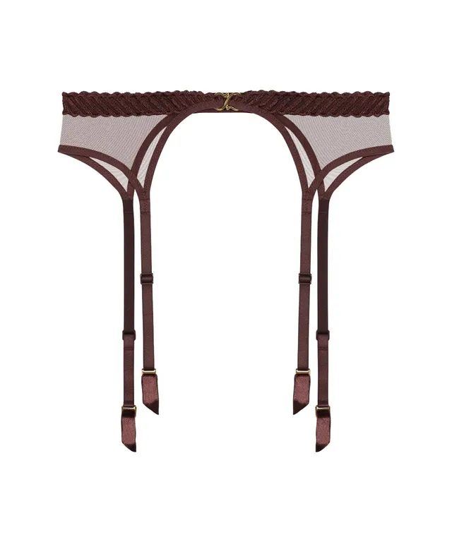 porte-jarretelles-aubade-sheer-emotion-sepia image 1