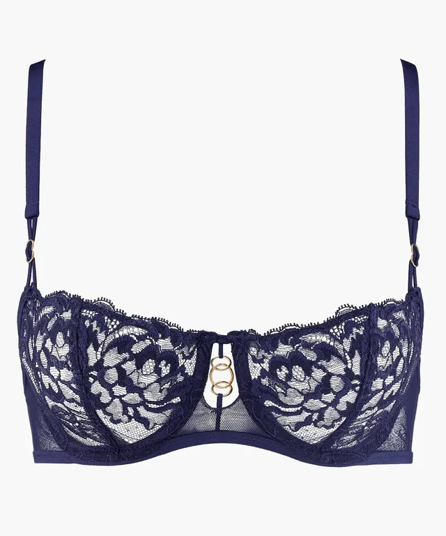 aubade-feeling-myself-soutien-gorge-corbeille-astral-blue image 1