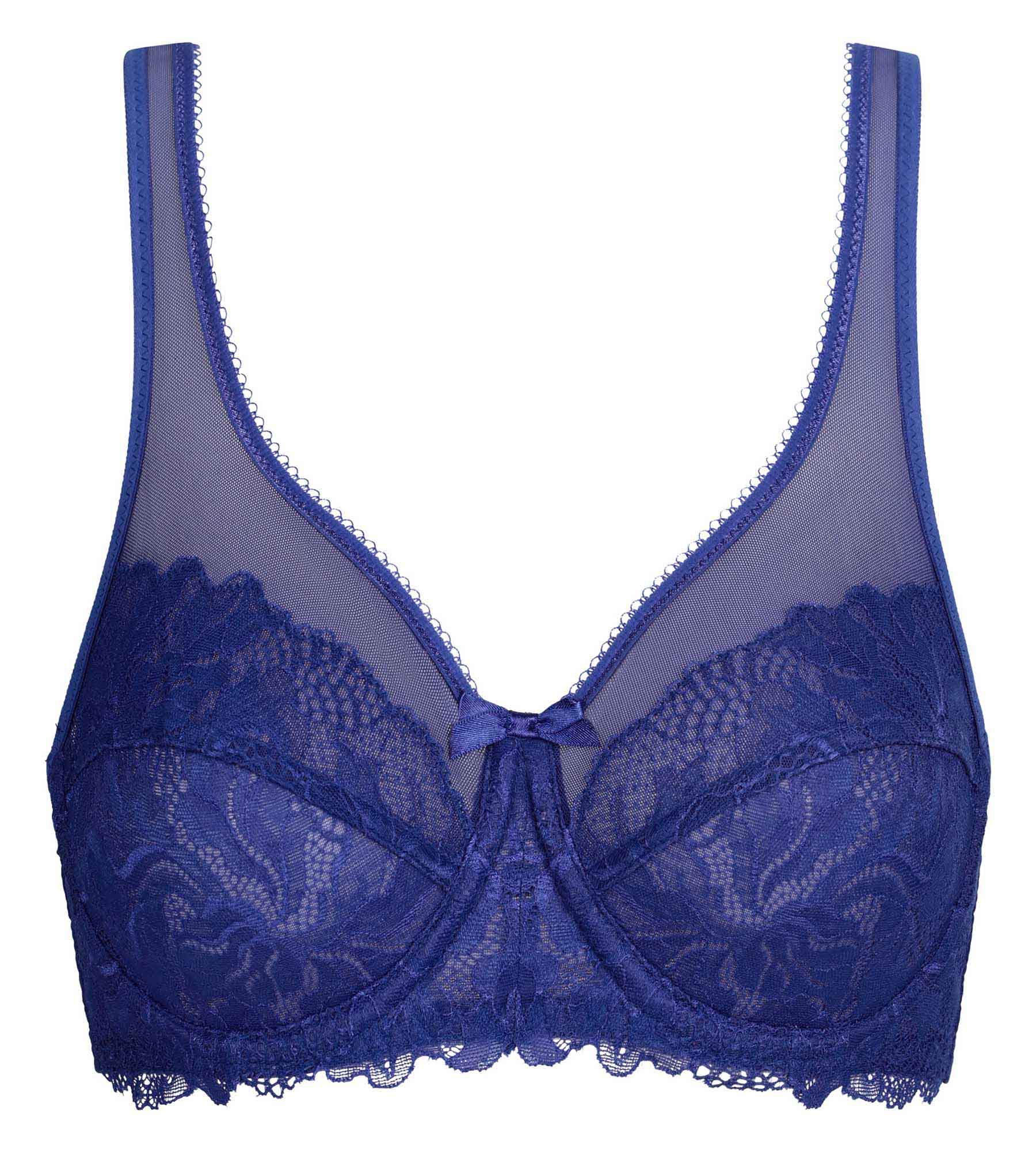 dim-generous-essentiel-soutien-gorge-emboitant-dentelle-bleu-capitaine image 6