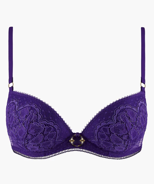 aubade-illusion-fauve-soutien-gorge-push-up-coques-ultraviolet image 1
