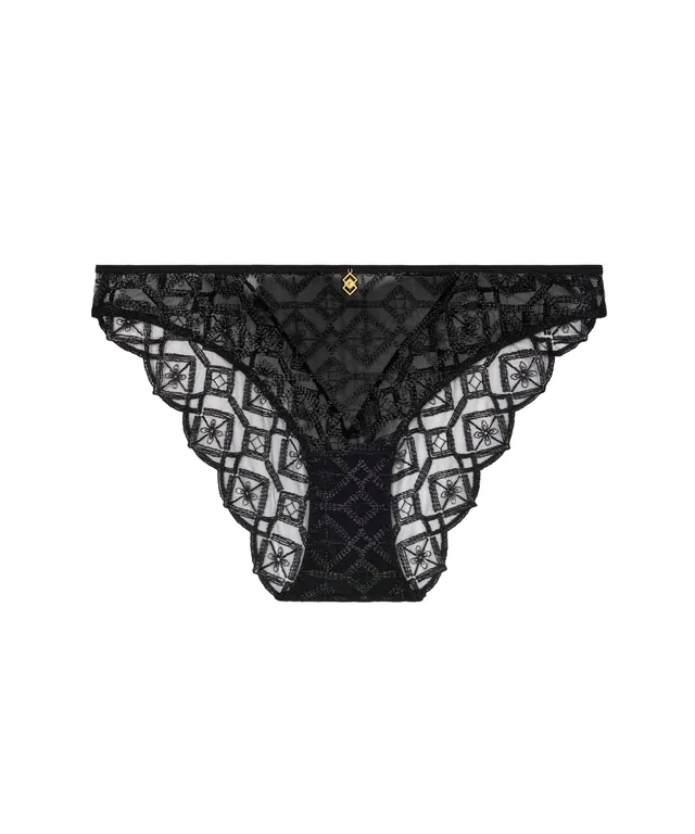 aubade-sense-of-illusion-culotte-italienne-black image 1