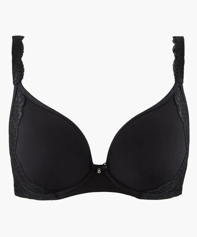 aubade-sweetessence-soutien-gorge-spacer-plunge-noir image 1