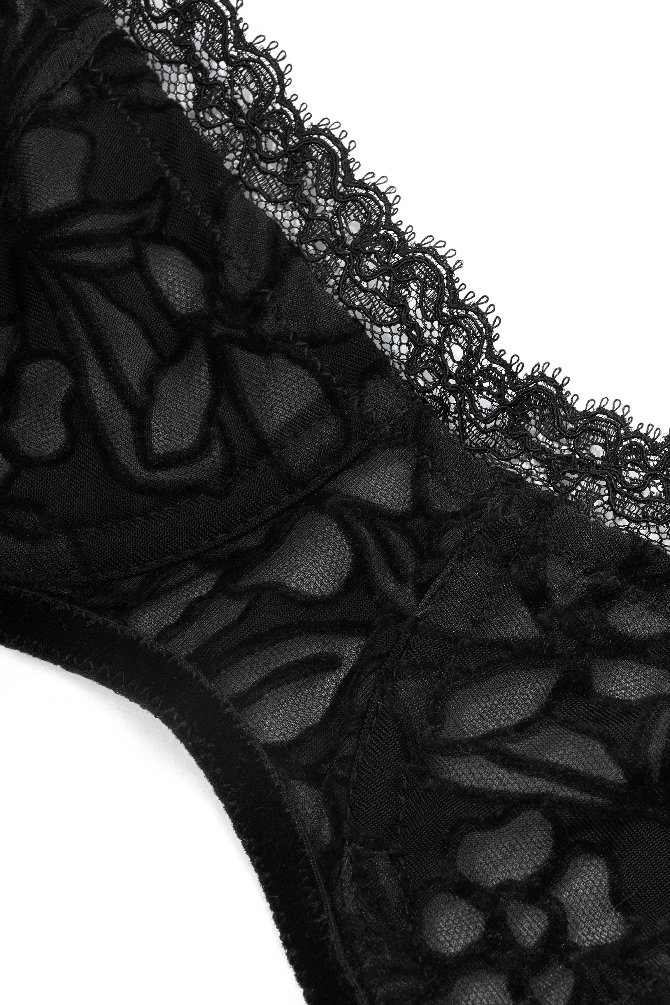 cadolle-jos-phine-soutien-gorge-balconnet-velours-noir image 3