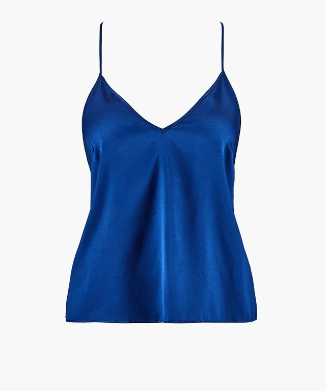 aubade-silk-desire-top-bretelles-electric-blue image 1